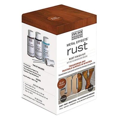 Modern Masters 306293 2 Oz Rust Metal Effects Oxidizing Finish Kit