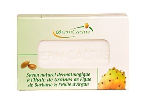 Anti Wrinkles/Dark Circles/Hyperpigmentation Soap. Dermatological Natural Soap with Prickly Pear Seeds Oil and Pure Argan Oil, Body and Face cleanser, 100g