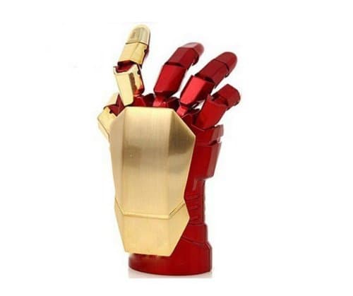 Fungee MARVEL AVENGERS USB FLASH DRIVE 32GB IRON MAN 3 MARK 42 HAND LED NEW(left or right hand shipping randomly)