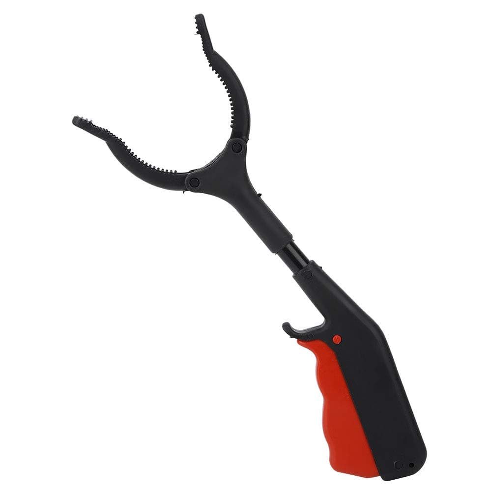 Denkerm Heavy Duty Claw Trash Garbage Picker, Grabber Reacher Tool, Practical for Gripping Variouse Shapes Objects Picking up Trash Pests Trash