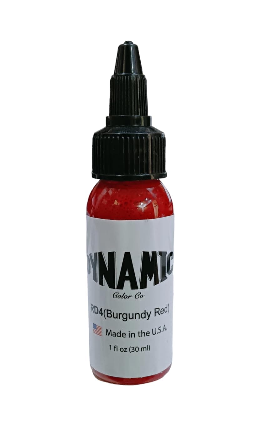 Dynamic Tattoo Ink Burgundy Red 1oz