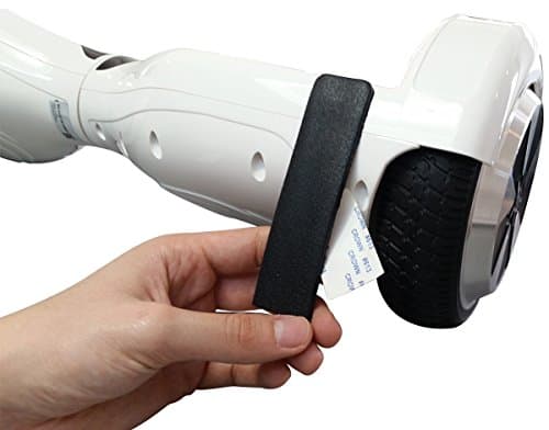 (4 Units for UnderCarriage) Adhesive Bumper Guard Protection for 6.5'' Rubber Bumper Strips Protect Balance Board, Smart Board, IO Hawk(with Application Instructions) Leaves No Glue Residue