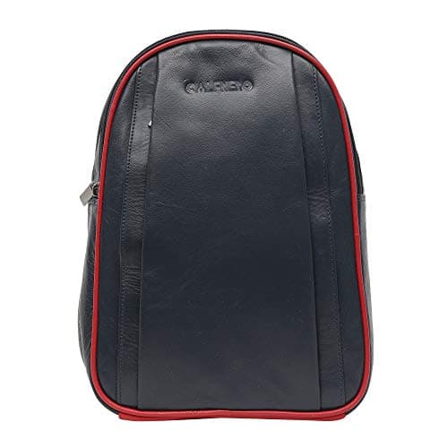 Men's Genuine Leather Backpack-Leather Rucksack-Leather Tracking Bag-Leather Office Backpack by Calfnero