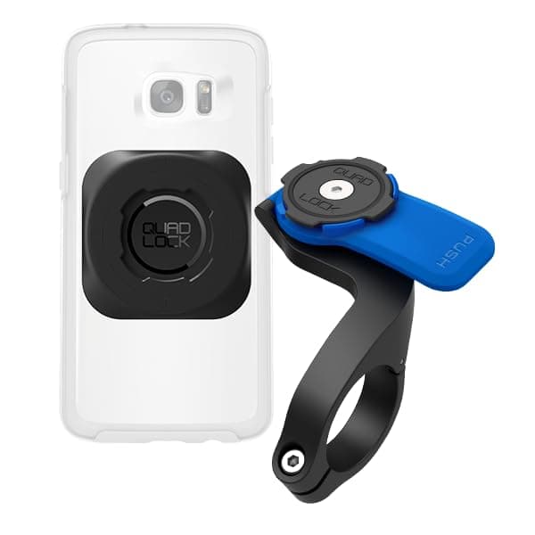 Quad Lock Out Front Mobile Phone Holder Bicycle Mount V2 Kit with Universal MAG Fit Adapter