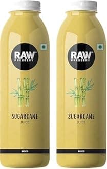 Raw Pressery Sugarcane Juice, 1000 ml (Pack of 2)