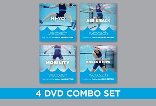 WECOACH 4 Water Exercise DVD Combo Set