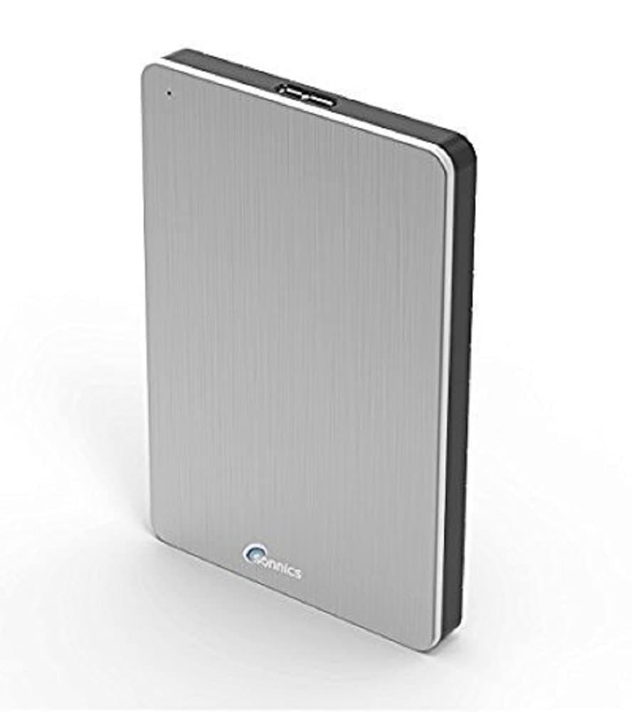 Sonnics 1TB Silver External Portable Hard drive USB 3.0 super fast transfer speed for use with Windows PC, Apple Mac, Smart tv, XBOX ONE & PS4