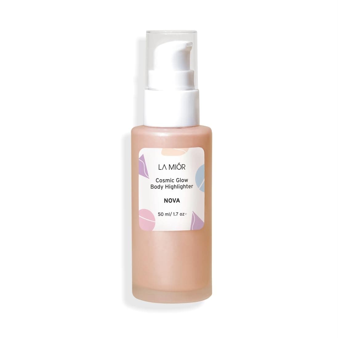 LA MIOR Cosmic Glow Body Highlighter - Nova | Liquid Highlighter for Body, Flawless Radiance, Lit-from-Within, Blurs Imperfections, Transfer & Sweat Proof, Clean - 50ml