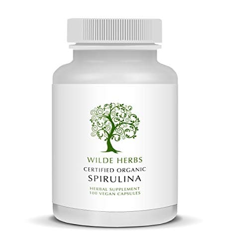 Organic Spirulina 100 Capsules (Wilde Herbs)