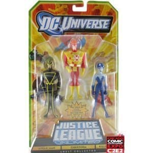 Mattel Dc Universe Justice League Unlimited Action Figure 3Pack Angle Man, Firestorm