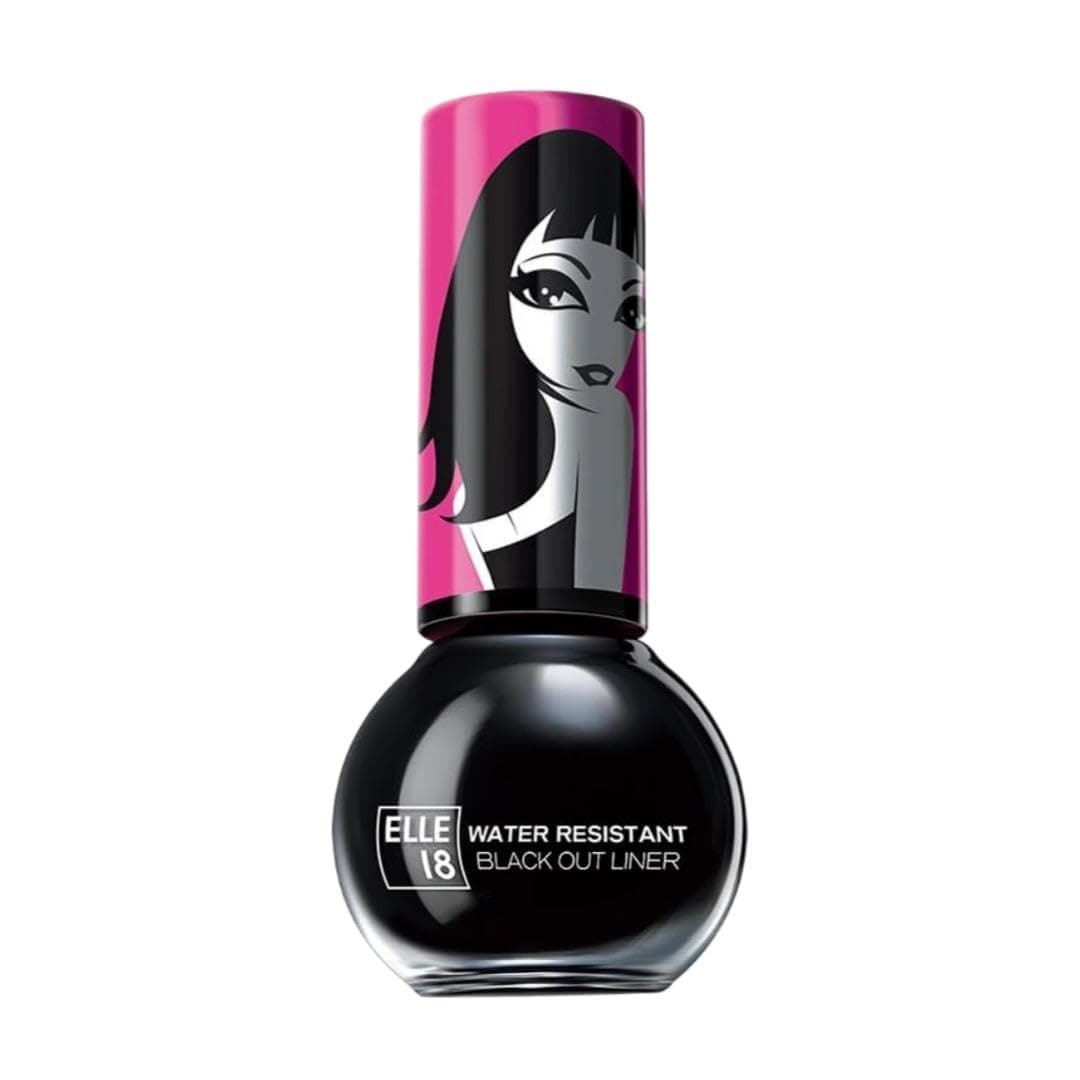 Water Resistant Black Out Eye Liner|| Black|| 5 ml