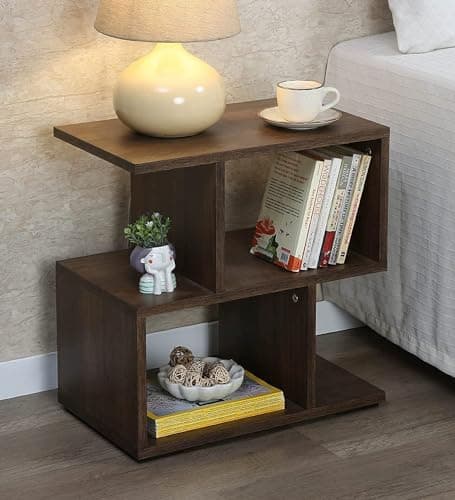 Vibe Heaven Wooden Side Table, End Table for Bedroom |Side Table for Bedroom | Bedside Table for Living Room, Sofa