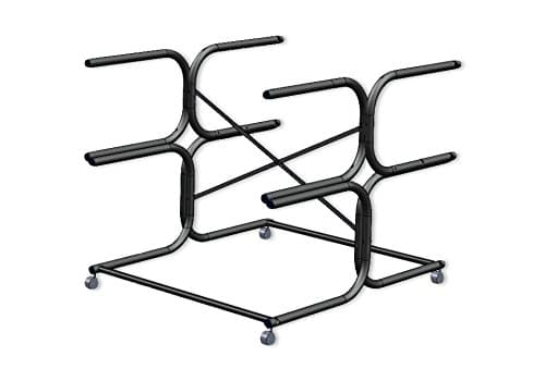 DIY Dock Six-Vessel Kayak, Sup, Canoe Rack