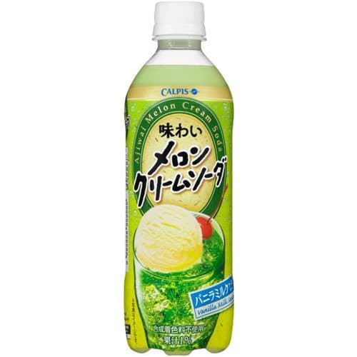 500mlX24 this taste melon cream soda