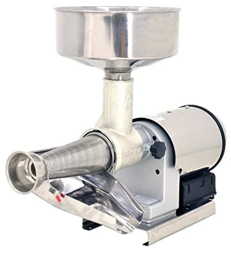 41420 MEDIUM-DUTY ELECTRIC TOMATO SQUEEZER WITH 0.57 HP MOTOR AND STAINLESS STEEL COVER