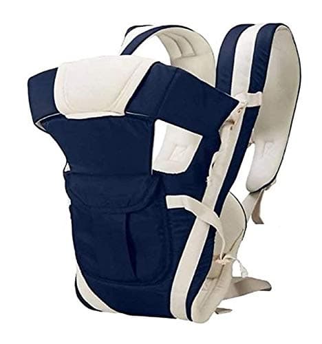 Toyboy 4-In-1 Baby Carrier With Comfortable Head Support - Blue