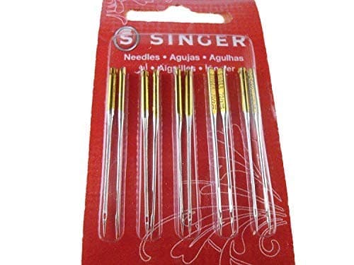 Genuine Singer Ball Point Sewing Machine Needles 2045 - Sizes 70/9-10pcs Pack