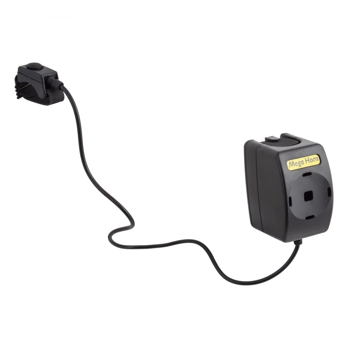 Mega Horn Company Worlds Best Bicycle Horn - Black - 105Db