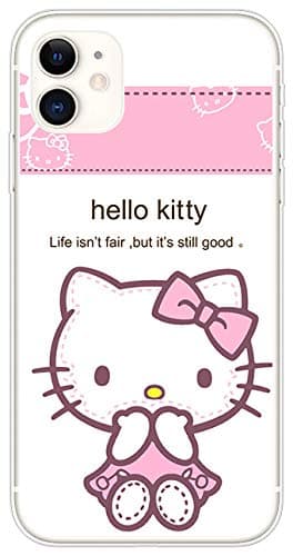 SMAIGE iPhone 11 6.1" Case Anti-Scratch Shock Absorption Cover Case for Apple iPhone 11 6.1" Release in 2019 (Hello Kitty)