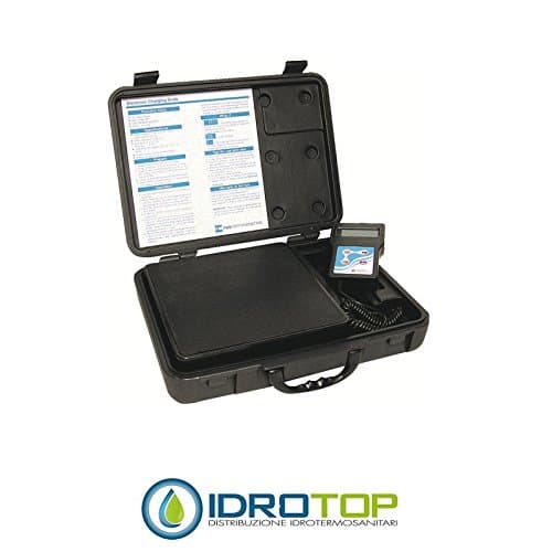 LCD Electronic Scales Maximum Load 80 kg for Gas refrigerante-idrotop