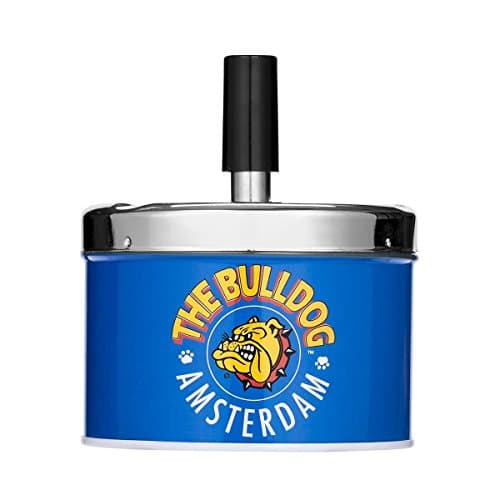 Bulldog Swivel Ashtray Blue