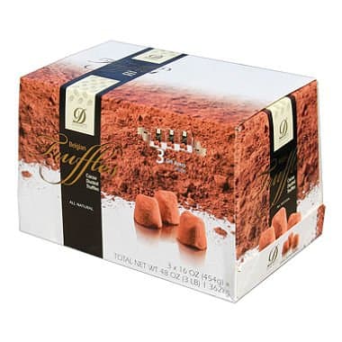 Donckels Cocoa Dusted Belgian Chocolate Truffles (16 oz. per box, 3 pk.) (pack of 2)