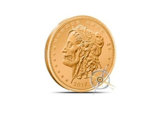 Zombuck Morgue Anne 1 oz Copper Round