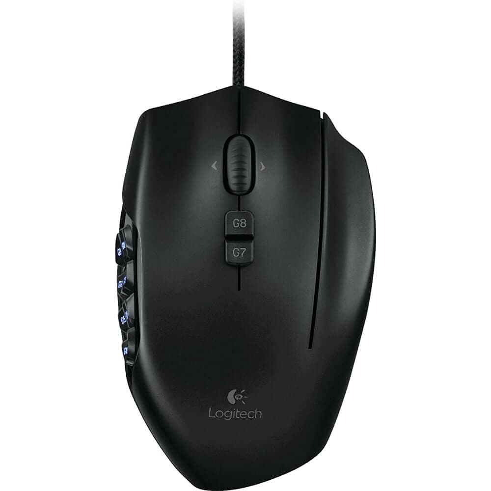 Logitech G600 MMO Wired Gaming Mouse Black (910-002867)