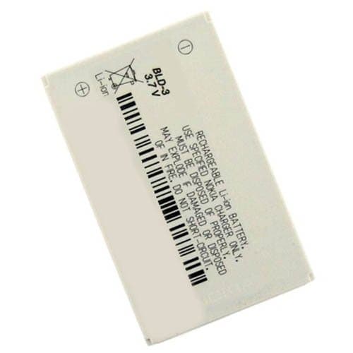 Replacement Battery for use in Nokia 8210 (750 mAh), rechargeable, 1 year manufacturer warranty