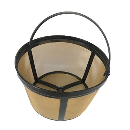 Coffee Filter,Allywit 12-16 Cup Basket Style Permanent Gold Tone Coffee Filter For Mr. Coffee Cup Coffeemakers