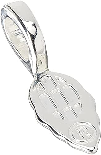 Aanraku Bails - 20 Medium Silver-Plated Pendant Bails