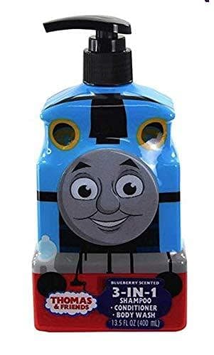 Thomas the Train 3-in-1 Shampoo Conditioner & Body Wash - Blueberry Scented 13.5 oz.