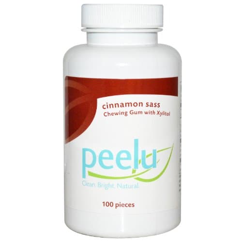 Cinnamon Sass Chewing Gum with Xylitol 100 Ct