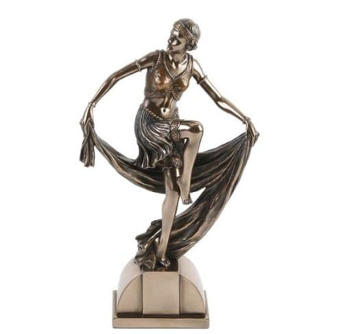 Art Deco Bronzed Figurine THE DANCER after D.H.Chiparus (59796)