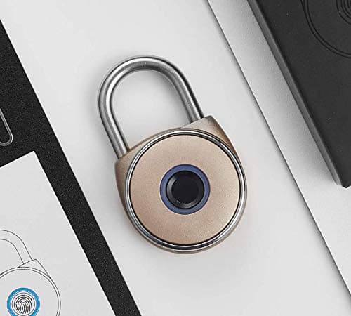 NetBolt 11-1117 Gold Fingerprint Padlock