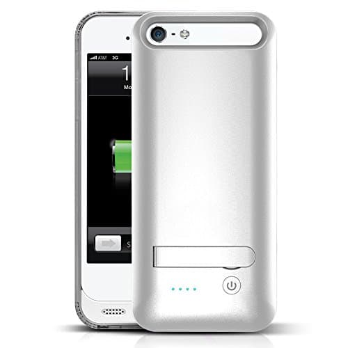 iPhone5/5s Battery case, ELETA extended battery case with 2400mAh