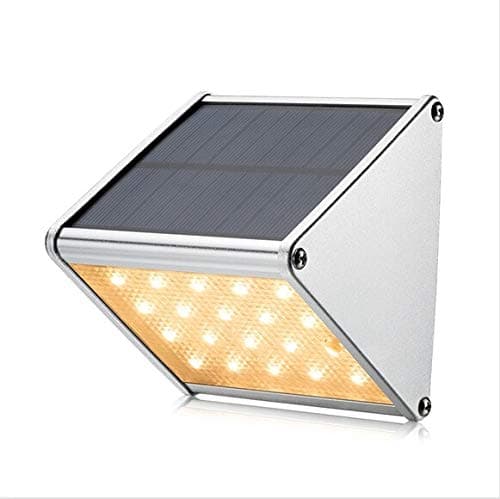 ARSKY Solar Wall Light in Aluminium Body with Invisible Motion Sensor, High Brightness and LiFPO4 Battery