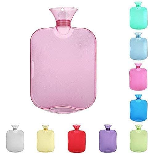 TAGPR Hot Warm Pack hot Reusable Bag Hot Water Bag for Injuries Therapy Pain Relief Multi Color & Design (Hot rubber Bottle 2000 ml) Pack of 1