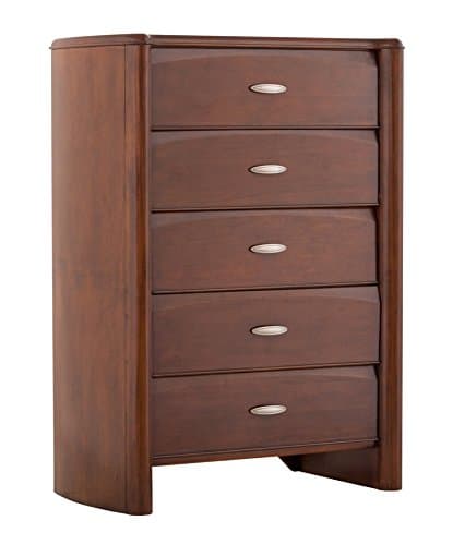 Ragazzi Eclipse Premium 5 Drawer Dresser, Antique Cherry