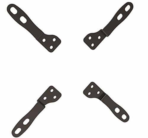 VESA Adaptor Arm Plates Convert Exsting TV Wall Bracket Mount from 75x75mm 100x100mm to 200x100mm or 200x200mm