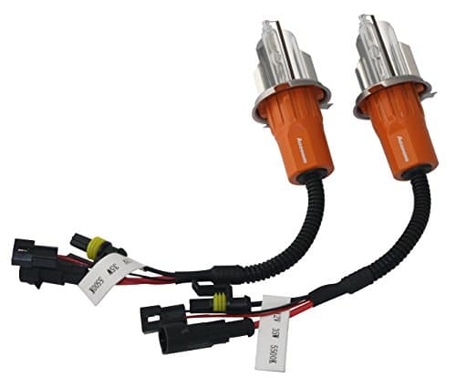 Rambopro Aozoom Fast Bright 35W HID kit hid Headlight Car KIT H1 H3 H7 H11 9005 9006 H4(9003) H13(9008) 5500K (H4 HI/LO 5500K, 5500K)