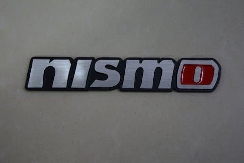 Car rear side Decal Emblem Sticker Car 3D Logo Chrome badge for nissan nismo