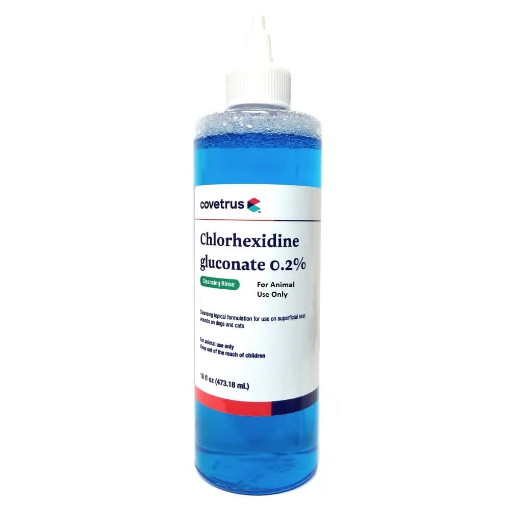 Covetrus Chlorhexidine Gluconate 0.2% (Formerly Dermachlor) Rinse for Pets