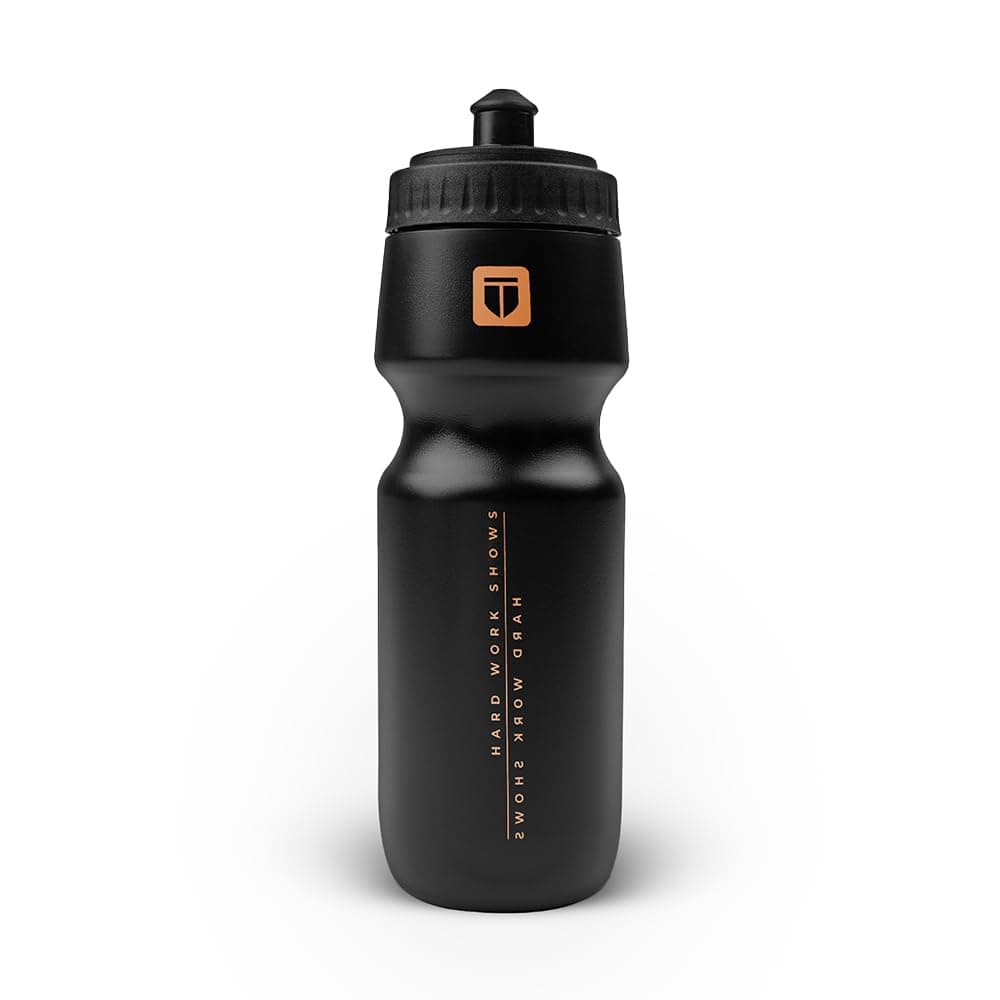 TEGO RIDE - BPA Free Plastic Bottle (700 ml) - Black Orange