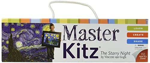 Kidzaw Master Kitz The Starry Night by Vincent Van Gogh