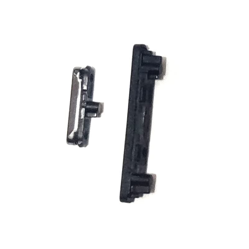 Power On Off Button + Volume Button Side Button Replacement Repair Part for Google Pixel 5 (Black)