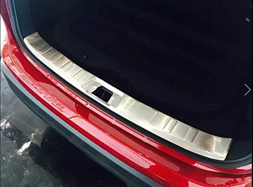 / 1Pcs ABS Chrome Car Rear Door Tailgate Trunk Lid Protection Car Rear Bumper Guard Trunk Edge Trim Cover Compatible for Nissan Qashqai 2016 2017 2018 2019 2020