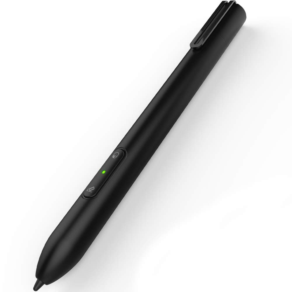 Stylus for Microsoft Surface with 1.5mm Fine Point Tip and 1024 Pressure Sensitivity,200Hours Continuous Use,Compatible for Surface Pro/Go/Book/Studio/7/6/5/4/3/2017(Black)