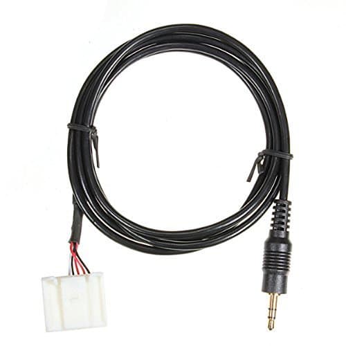 Akfal 3.5mm AUX in Audio Input Adapter MP3 Player Phone for Toyota Camry Corolla Highlander RAV4 Reiz