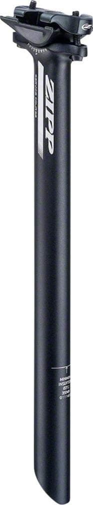 Zipp Service Course, 0 mm Offset Bead Seatpost - Black, 27.2 mm
